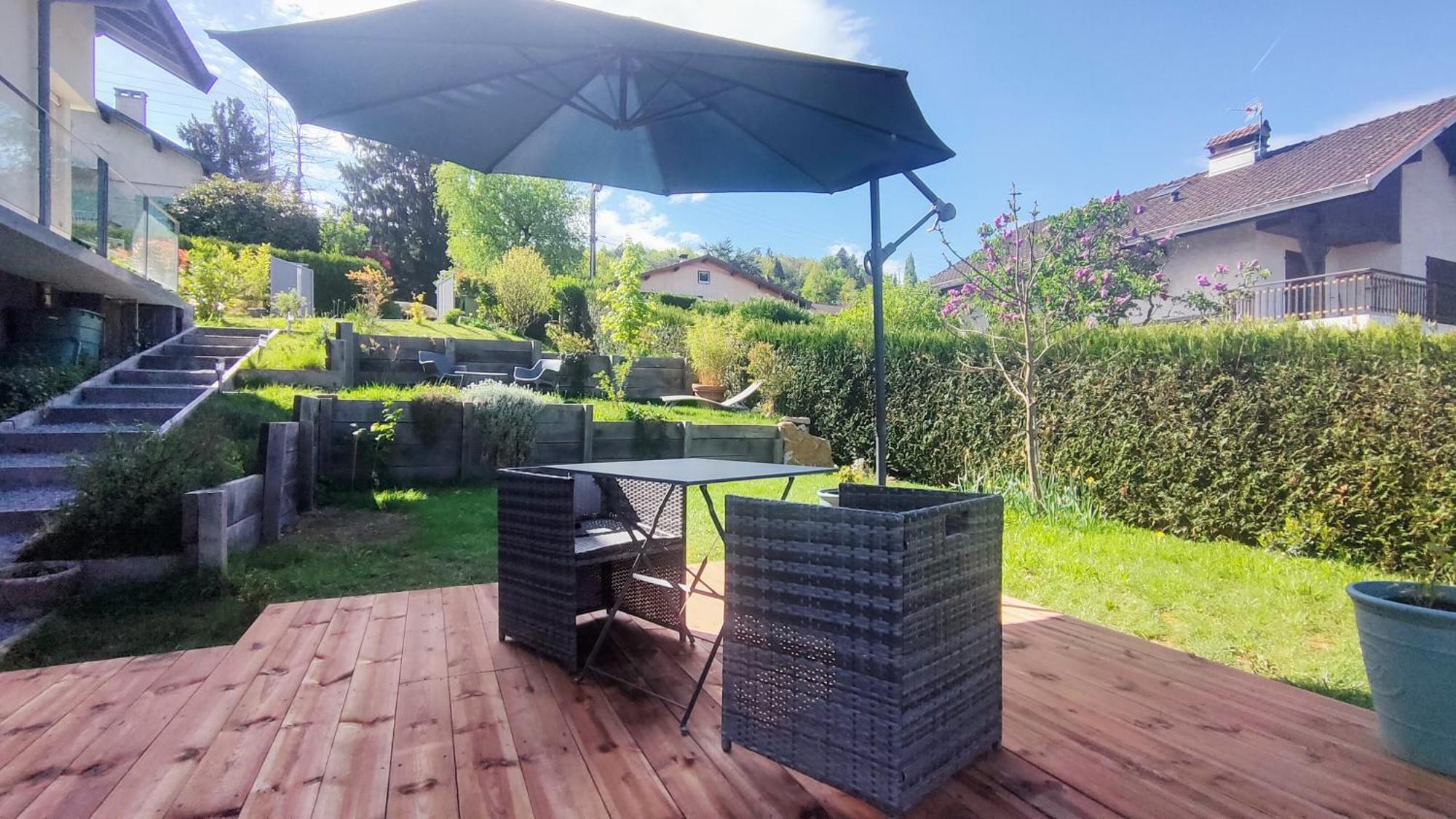 Studio Calme Petite Vue Lac Saint-Jorioz Extérieur photo